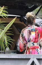 LAETICIA HALLYDAY Out and About in Santa Monica 05/31/2020