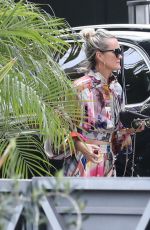 LAETICIA HALLYDAY Out and About in Santa Monica 05/31/2020