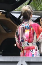 LAETICIA HALLYDAY Out and About in Santa Monica 05/31/2020
