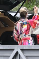 LAETICIA HALLYDAY Out and About in Santa Monica 05/31/2020