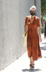 LAETICIA HALLYDAY Out Shopping in Santa Monica 06/06/2020