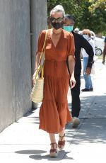 LAETICIA HALLYDAY Out Shopping in Santa Monica 06/06/2020