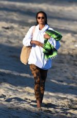 LAIS RIBEIRO and Joakim Noah Out at a Beach in Malibu 06/26/2020