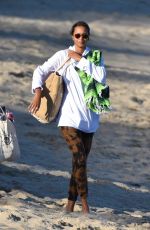 LAIS RIBEIRO and Joakim Noah Out at a Beach in Malibu 06/26/2020