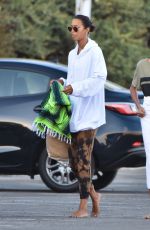 LAIS RIBEIRO and Joakim Noah Out at a Beach in Malibu 06/26/2020
