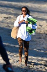 LAIS RIBEIRO and Joakim Noah Out at a Beach in Malibu 06/26/2020