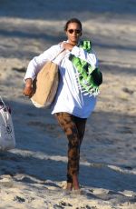 LAIS RIBEIRO and Joakim Noah Out at a Beach in Malibu 06/26/2020