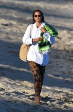 LAIS RIBEIRO and Joakim Noah Out at a Beach in Malibu 06/26/2020