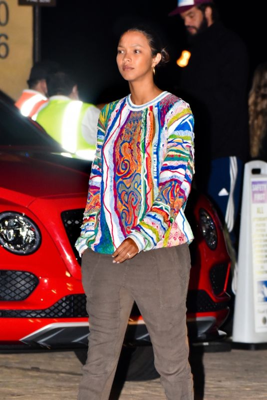 LAIS RIBEIRO Out for Dinner at Nobu in Malibu 06/14/2020