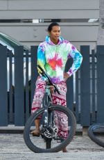 LAIS RIBEIRO Out Riding a Bike in Malibu 06/17/2020