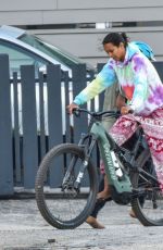 LAIS RIBEIRO Out Riding a Bike in Malibu 06/17/2020