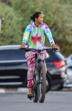 LAIS RIBEIRO Out Riding a Bike in Malibu 06/17/2020