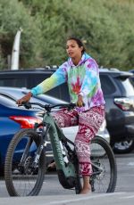 LAIS RIBEIRO Out Riding a Bike in Malibu 06/17/2020
