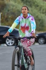 LAIS RIBEIRO Out Riding a Bike in Malibu 06/17/2020
