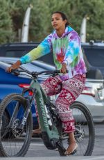 LAIS RIBEIRO Out Riding a Bike in Malibu 06/17/2020