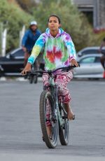 LAIS RIBEIRO Out Riding a Bike in Malibu 06/17/2020