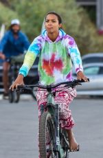LAIS RIBEIRO Out Riding a Bike in Malibu 06/17/2020