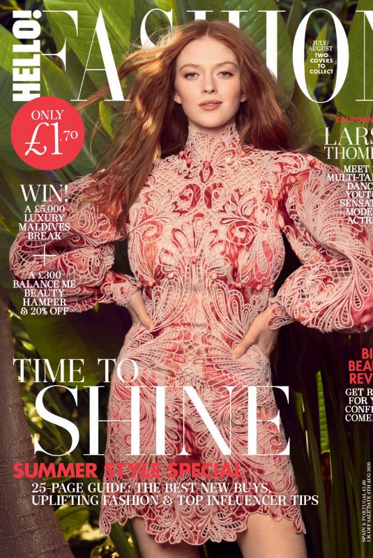 LARSEN THOMPSON in Hello! Fashion Magazine, Summer 2020