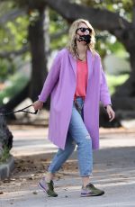 LAURA DERN Out with Her Dog in Pacific Palisades 06/02/2020
