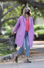 LAURA DERN Out with Her Dog in Pacific Palisades 06/02/2020