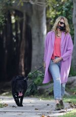 LAURA DERN Out with Her Dog in Pacific Palisades 06/02/2020