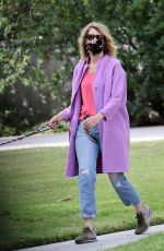 LAURA DERN Out with Her Dog in Pacific Palisades 06/02/2020