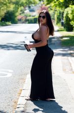 LAUREN GOODGER Out and About in Essex 04/26/2020