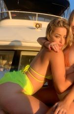 LEXEE SMITH and SCARLET AVIRAM in Bikinis at a Boat - Instagram Photos 06/25/2020