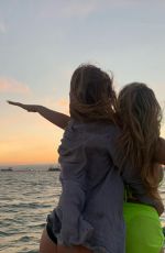 LEXEE SMITH and SCARLET AVIRAM in Bikinis at a Boat - Instagram Photos 06/25/2020