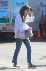 LILY COLLINS Out Shopping in Los Angeles 06/27/2020