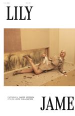 LILY JAMES in Another Magazine, Spring/Summer 2020
