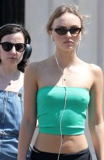 LILY-ROSE DEPP Out and About in Paris 06/25/2020