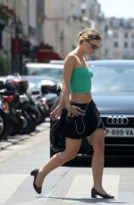 LILY-ROSE DEPP Out and About in Paris 06/25/2020