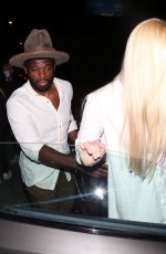 LINDSEY VONN and P. K. Subban at Catch LA in West Hollywood 06/12/2020