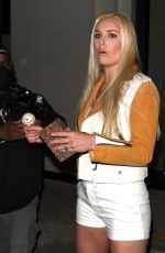 LINDSEY VONN and P. K. Subban Out for Dinner at Catch LA in West Hollywood 06/13/2020