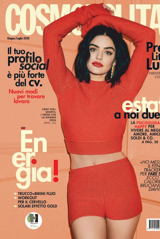 LUCY HALE in Cosmopolitan Magazine, Italy June/July 2020