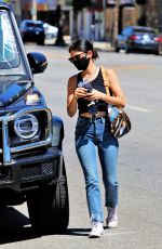 LUCY HALE in Denim Out and About in Los Angeles 06/10/2020