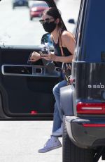 LUCY HALE in Denim Out and About in Los Angeles 06/10/2020