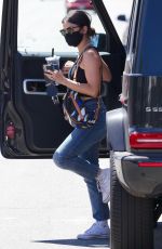LUCY HALE in Denim Out and About in Los Angeles 06/10/2020