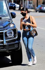 LUCY HALE in Denim Out and About in Los Angeles 06/10/2020