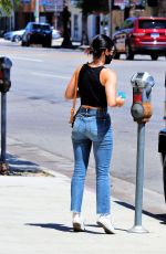 LUCY HALE in Denim Out and About in Los Angeles 06/10/2020