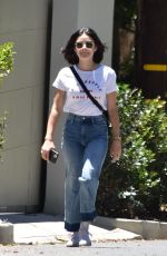 LUCY HALE in Denim Out in Studio City 06/09/2020