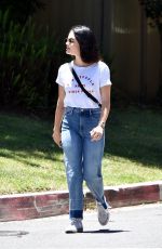 LUCY HALE in Denim Out in Studio City 06/09/2020