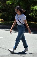 LUCY HALE in Denim Out in Studio City 06/09/2020