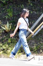 LUCY HALE in Denim Out in Studio City 06/09/2020