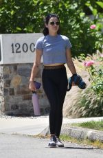 LUCY HALE Out and About in Studio City 06/12/2020