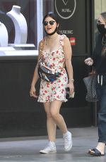 LUCY HALE Out at Jewelry District in Los Angeles 06/10/2020