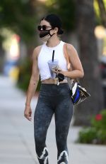 LUCY HALE Out for Coffee in Los Angeles 06/23/2020