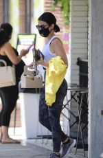 LUCY HALE Out for Coffee in Los Angeles 06/23/2020