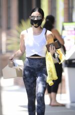 LUCY HALE Out for Coffee in Los Angeles 06/23/2020